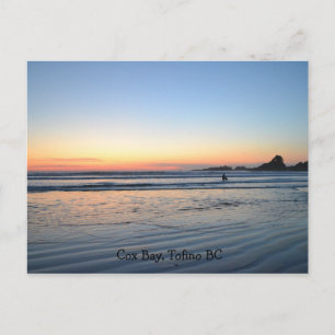 West Coast Sunset, Cox Bay, Tofino Briefkaart