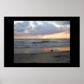 West Coast Sunset Poster (Voorkant)