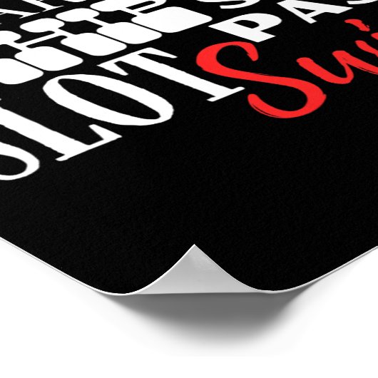 West Coast Swing Dance WCS Dancing Termen Danser B Poster (Hoek)