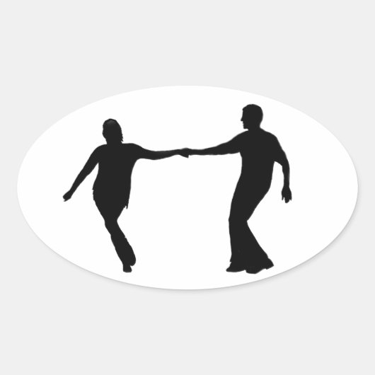 West Coast Swing Sticker (Voorkant)