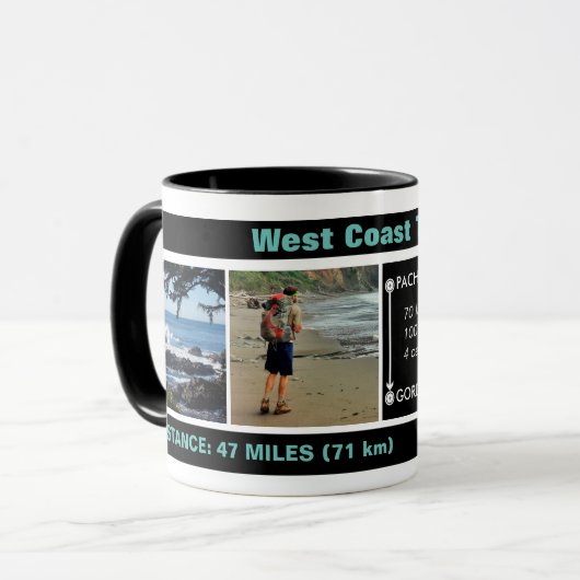 West Coast Trail, voeg foto's en datum toe, herden Mok (Voorkant links)
