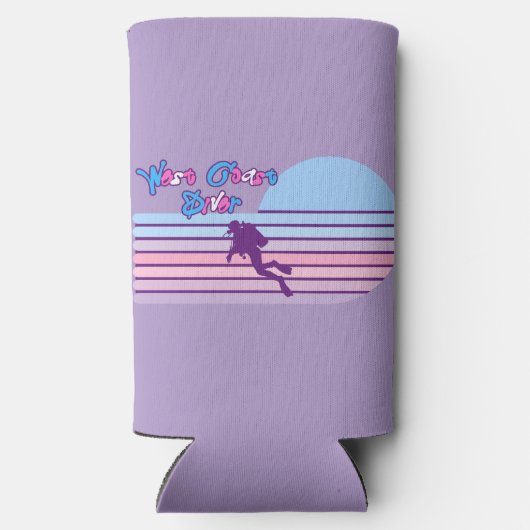 West Coast Trans Diver Seltzer Blikjeskoeler (Achterkant)