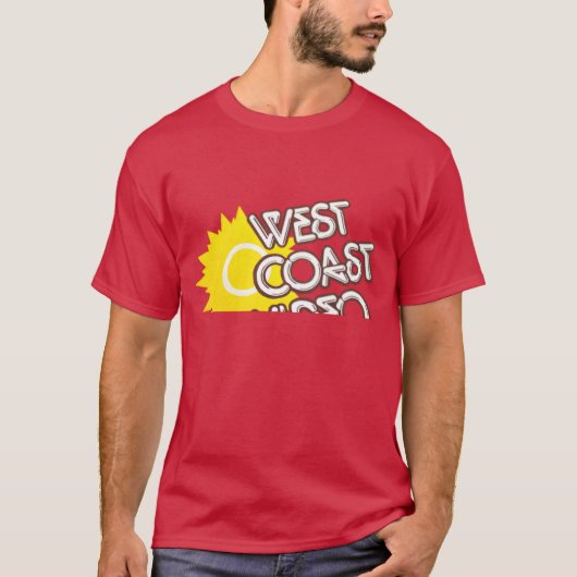 West Coast Video retro T-shirt (Voorkant)