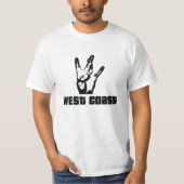 West Coastin-T-shirt T-shirt (Voorkant)