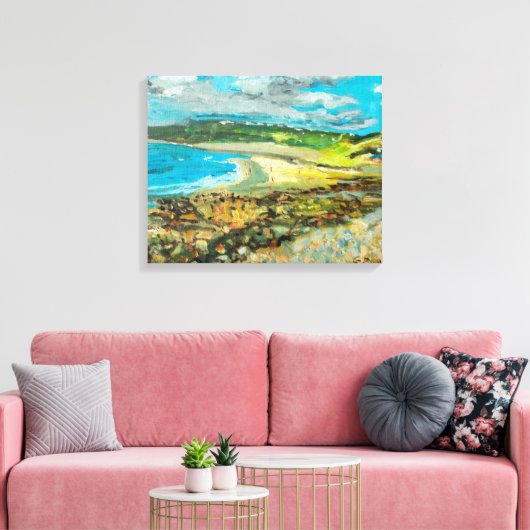 West Cornwall Canvas Afdruk (Insitu (Woonkamer))