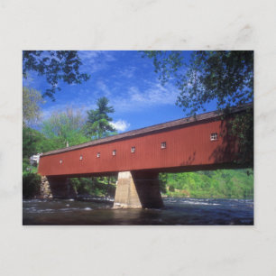 West Cornwall Covered Bridge Briefkaart