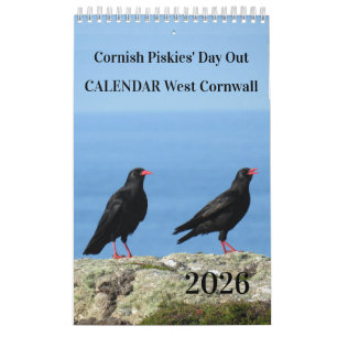 West Cornwall Fotografie Cornish Piskies' Dagtrip Kalender