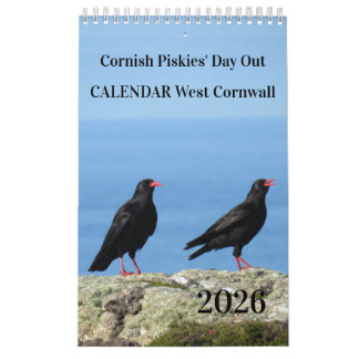 West Cornwall Fotografie Cornish Piskies' Dagtrip Kalender