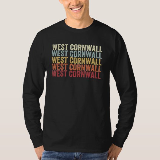 West Cornwall Pennsylvania West Cornwall PA Retro  T-shirt (Voorkant)