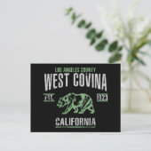 West Covina Briefkaart (Staand voorkant)