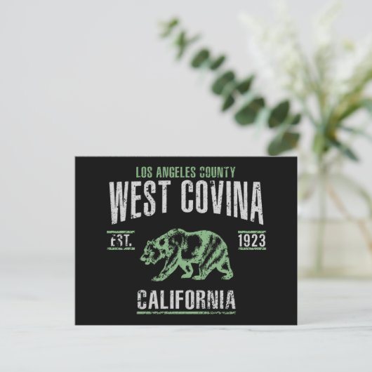 West Covina Briefkaart (Staand voorkant)