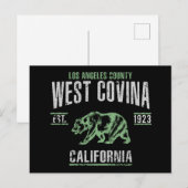 West Covina Briefkaart (Voorkant / Achterkant)