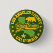 West Covina, Californië Ronde Button 3,2 Cm (Voorkant)