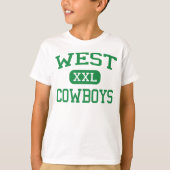 West - Cowboys - High - Minneapolis Minnesota T-shirt (Voorkant)