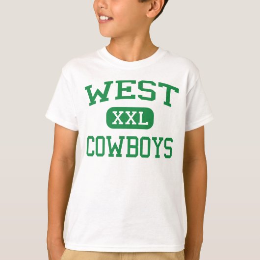 West - Cowboys - High - Minneapolis Minnesota T-shirt (Voorkant)
