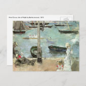 West Cowes, eiland Wight van Berthe Morisot Briefkaart (Voorkant / Achterkant)