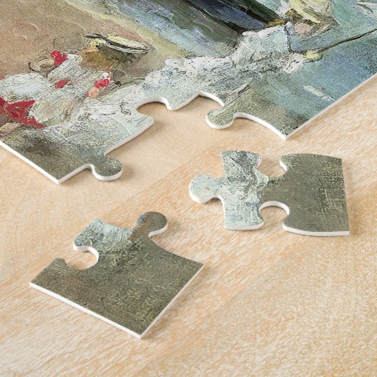 West Cowes, eiland Wight van Berthe Morisot Legpuzzel (Zijkant)