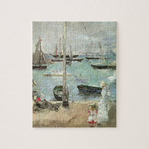 West Cowes, eiland Wight van Berthe Morisot Legpuzzel