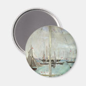 West Cowes, eiland Wight van Berthe Morisot Magneet (Voorkant / Achterkant)