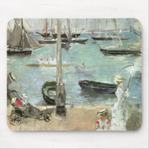 West Cowes, eiland Wight van Berthe Morisot Muismat