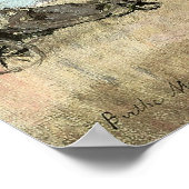 West Cowes, eiland Wight van Berthe Morisot Poster (Hoek)