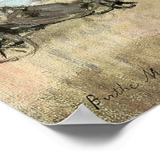 West Cowes, eiland Wight van Berthe Morisot Poster (Hoek)