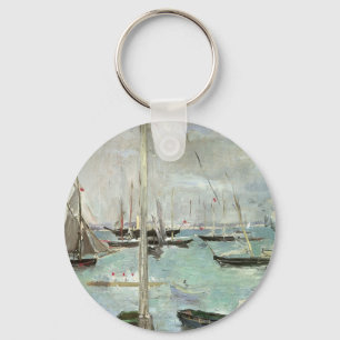 West Cowes, eiland Wight van Berthe Morisot Sleutelhanger