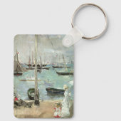 West Cowes, eiland Wight van Berthe Morisot Sleutelhanger (Achterkant)