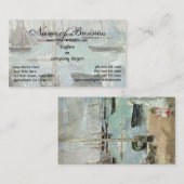 West Cowes, eiland Wight van Berthe Morisot Visitekaartje (Voorkant / Achterkant)