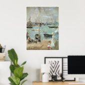 West Cowes, Isle of Wight, Berthe Morisot Poster (Thuiskantoor)