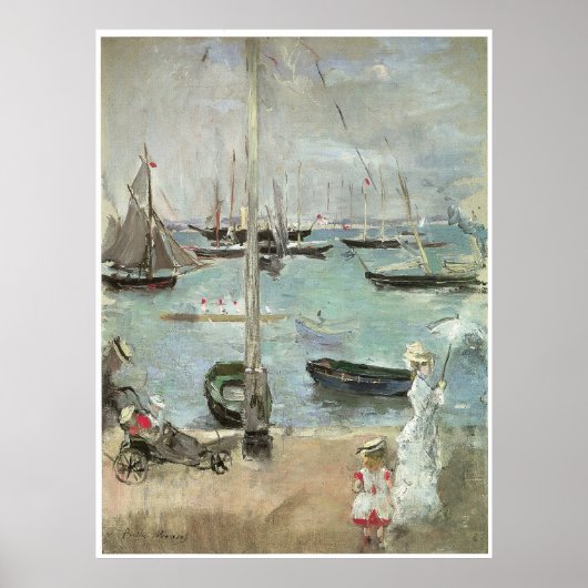 West Cowes, Isle of Wight, Berthe Morisot Poster (Voorkant)