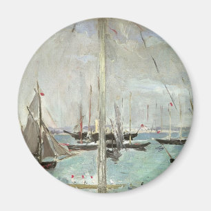 West Cowes, Isle of Wight door Berthe Morisot Magneet