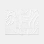 West Creek High School heeft Clarksville Tn Retro Fleece Deken (Voorkant (Horizontaal))