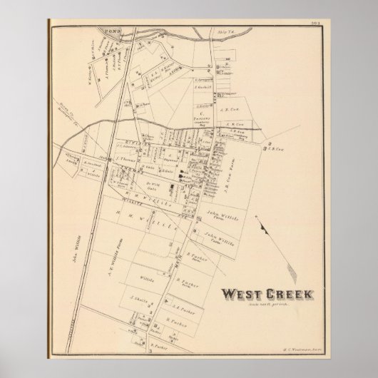 West Creek, New Jersey Poster (Voorkant)