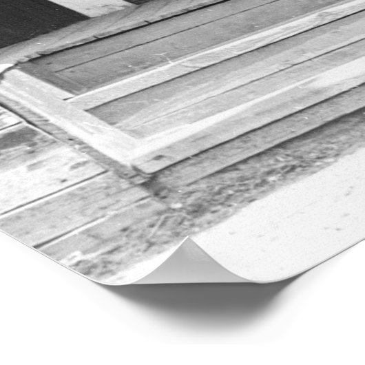 West Danville, VT, Post Kantoor, jaren 1940 Poster (Hoek)