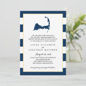 West Dennis Cape Cod Map met hart | Weddenschap Kaart (Staand voorkant)