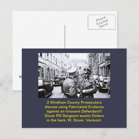 West Dover Windham County Briefkaart (Voorkant / Achterkant)