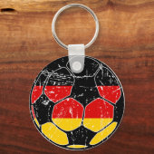 West-Duitsland Voetbal Sleutelhanger (Voorkant)