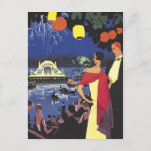 West Egg Gatsby Party Briefkaart (Voorkant)