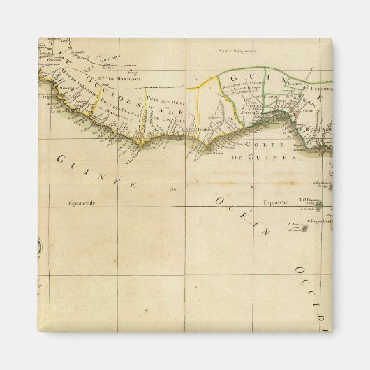 West- en Centraal-Afrika Magneet (Voorkant)
