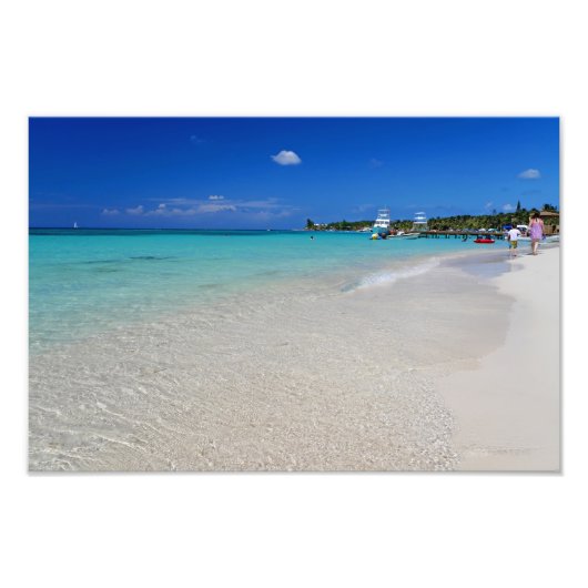 West End Beach Foto Afdruk (Voorkant)