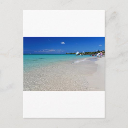 West End Beach.JPG Briefkaart (Voorkant)