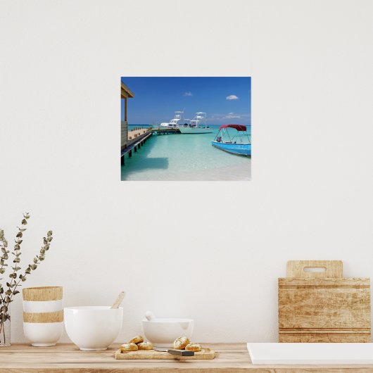 West End Beach Pier Poster (Keuken)