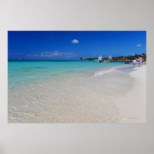 West End Beach Poster (Voorkant)