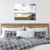 West End Breakwater Canvas Afdruk (Insitu (Slaapkamer))