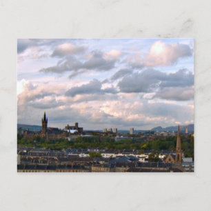 West End Glasgow Briefkaart