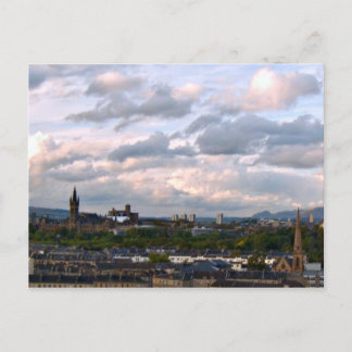 West End Glasgow Briefkaart