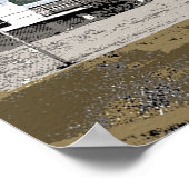 West End Lighthouse Waterverf Poster (Hoek)