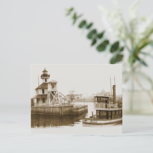 West End New Orleans 1906 Briefkaart (Staand voorkant)