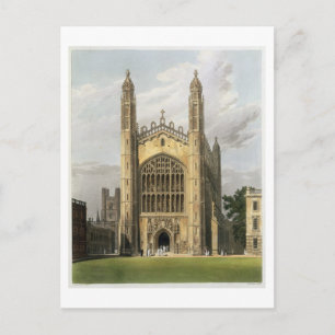 West End of King's College Chapel, Cambridge, van Briefkaart